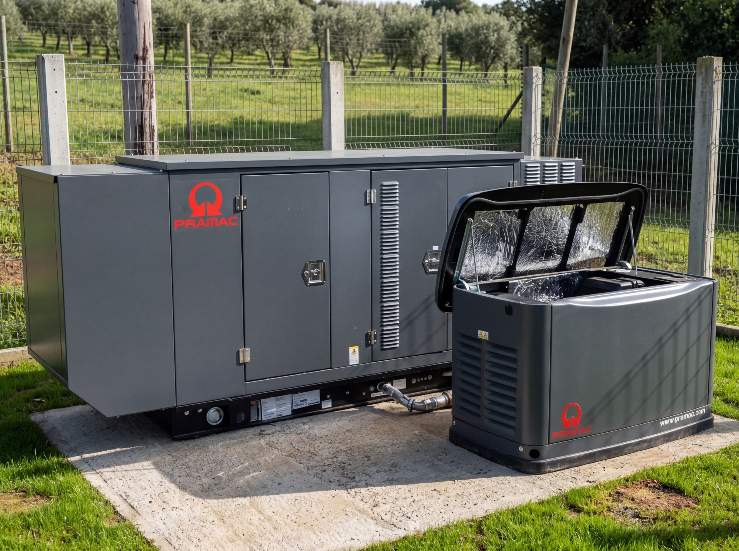 Pramac grupo electrógeno